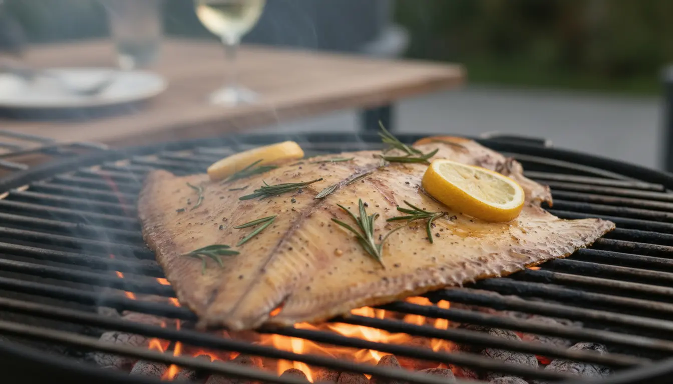 Rogvleugel op de BBQ