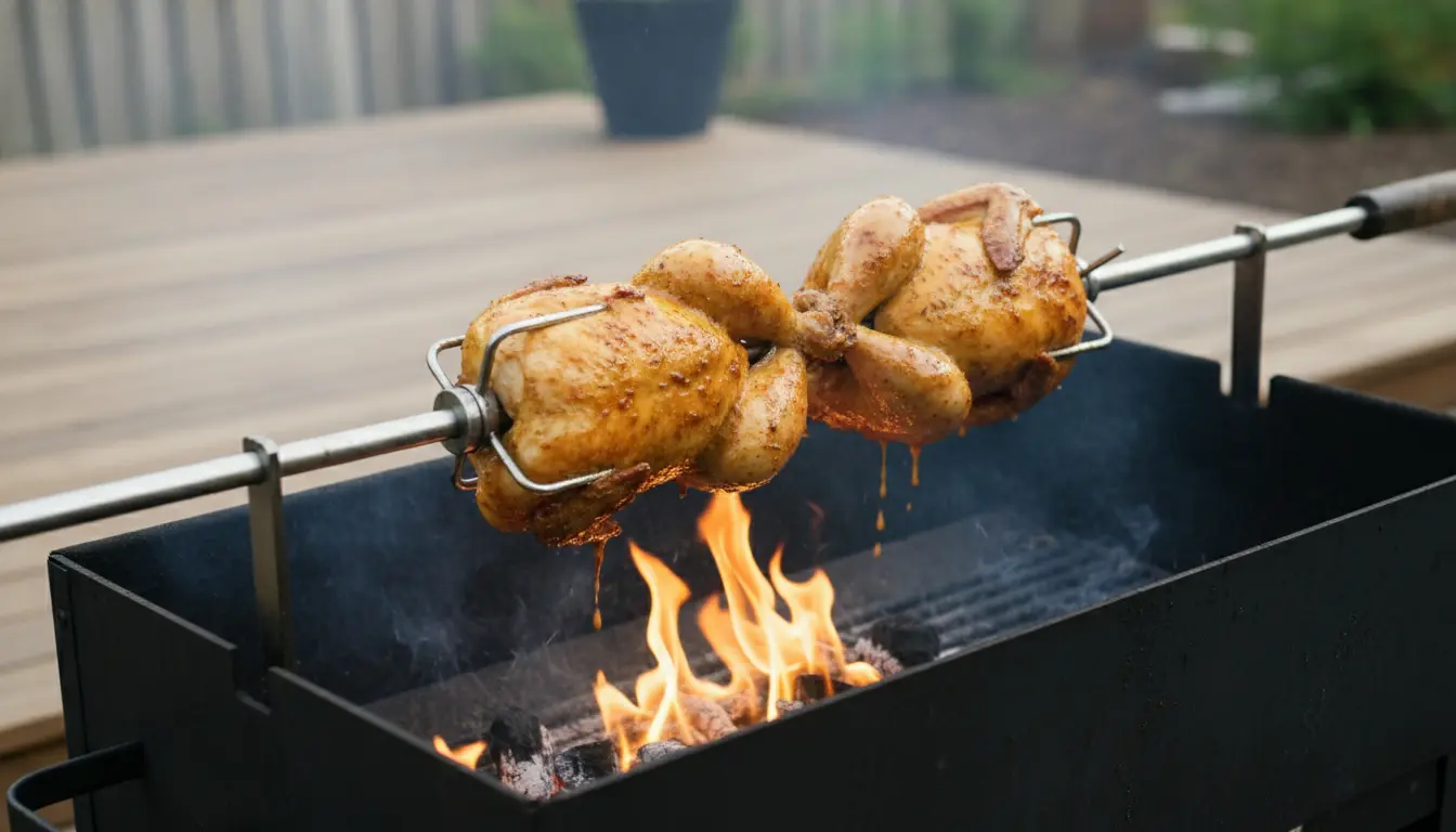 Spit voor op de BBQ