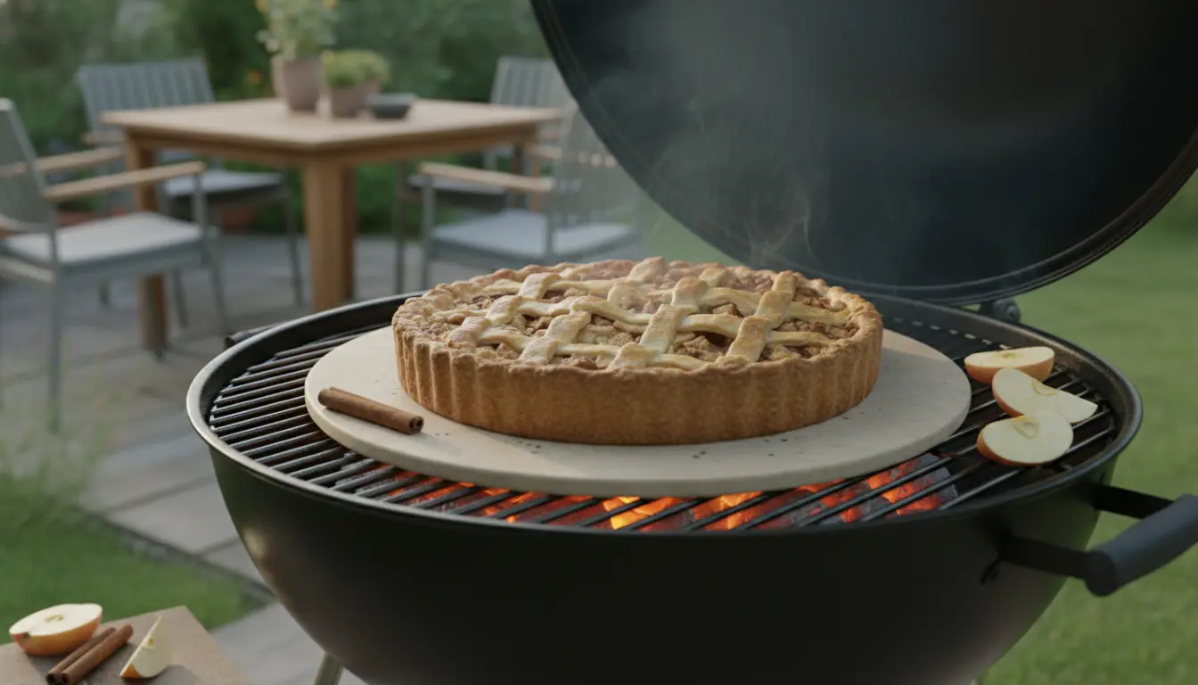 Taart op de BBQ