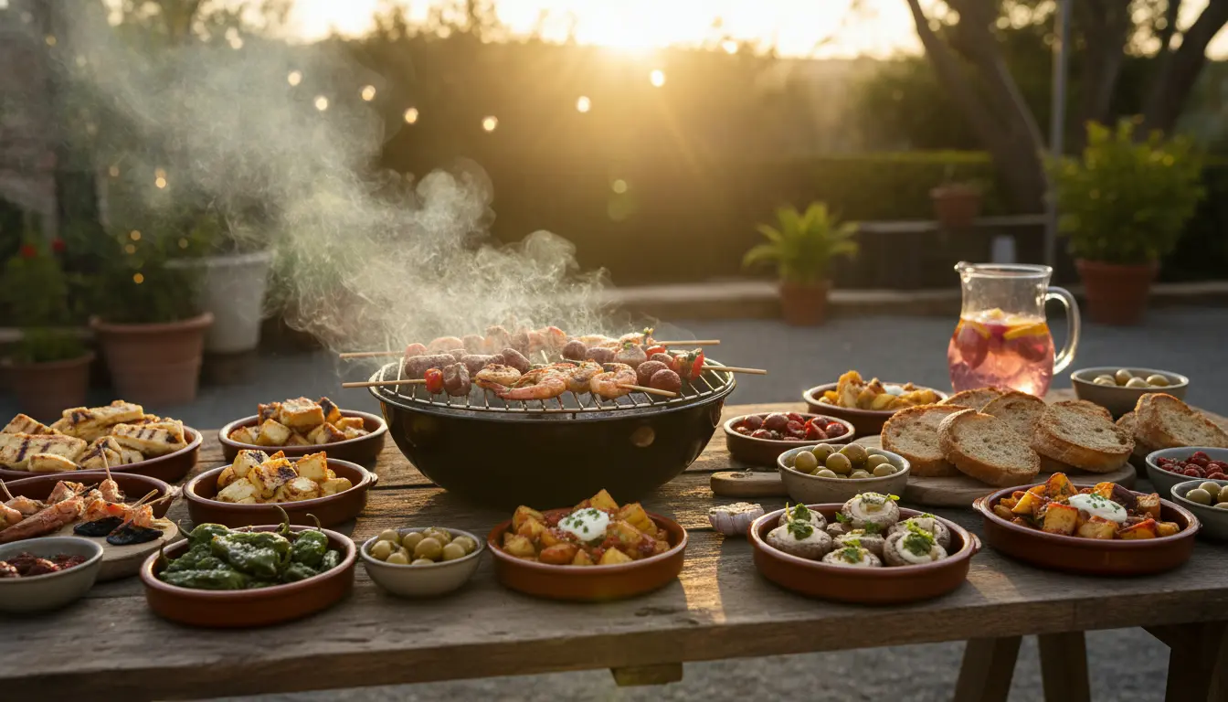 Tapas op de BBQ