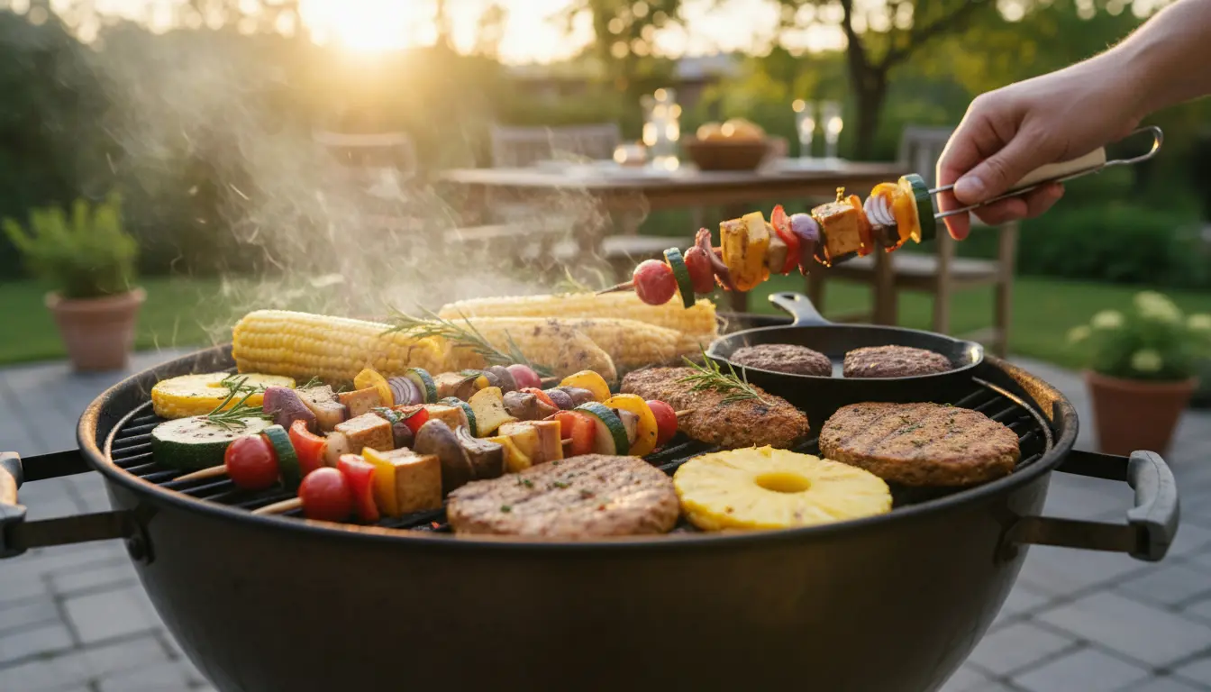Vegan op de BBQ