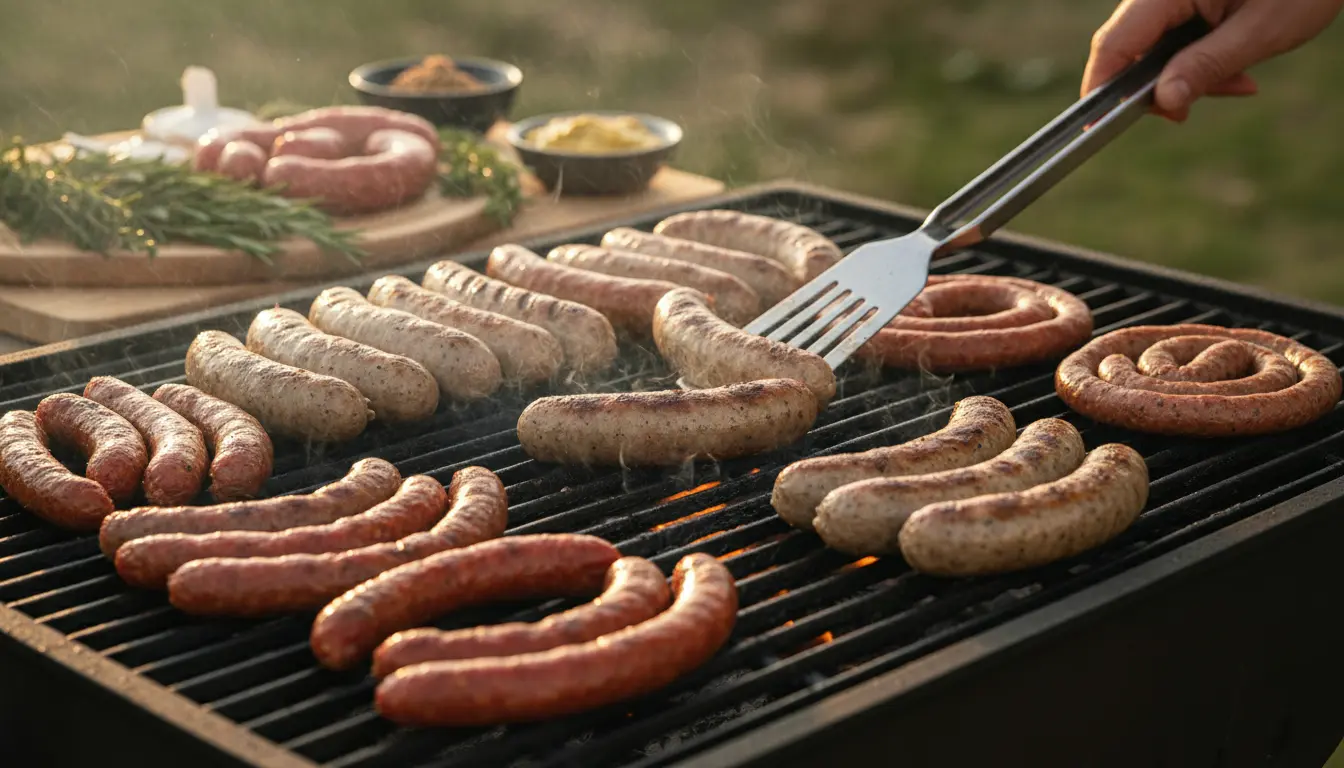 Worst voor op de BBQ