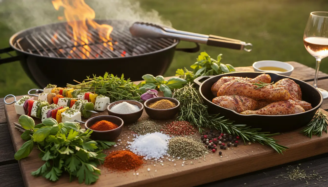 Kruiden voor op de BBQ