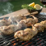 Kwartel op de BBQ