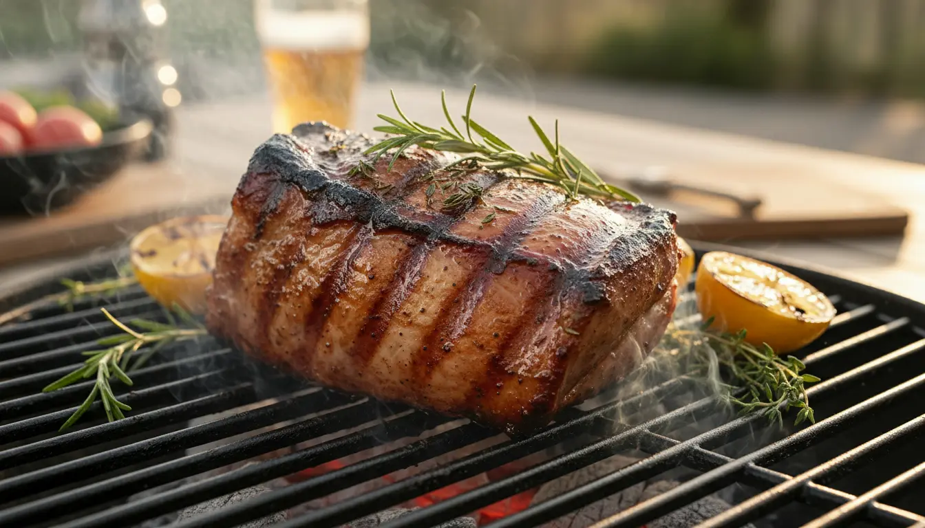 Lende op de BBQ